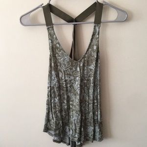 Kimchi Blue (UO) Paisley Ribbon Tank Top